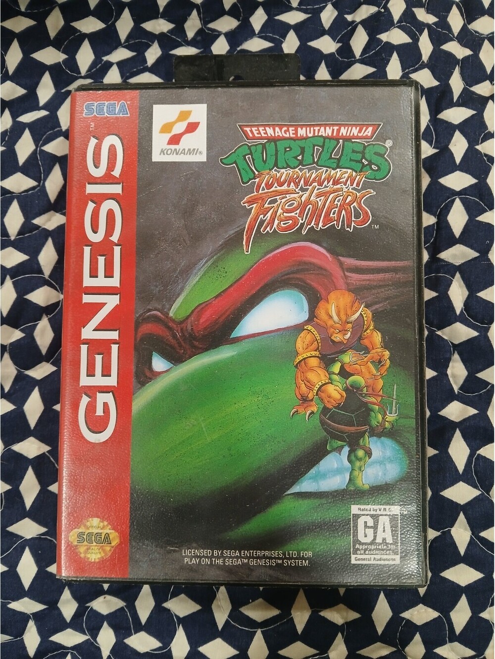 Teenage Mutant Ninja Turtles: Tournament Fighters Game (Sega Genesis, 1993)